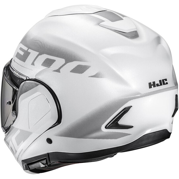 HJC - Casque F100 Hetal MC10 / Blanc / Gris Clair