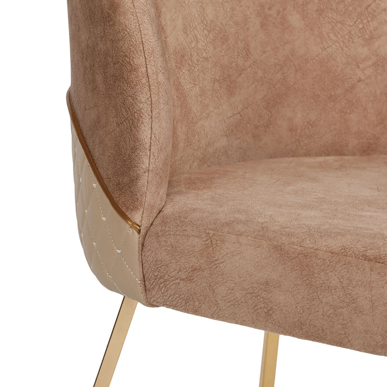 Wooden Art 4 Chaises Madrid marron - 50x90x49 cm