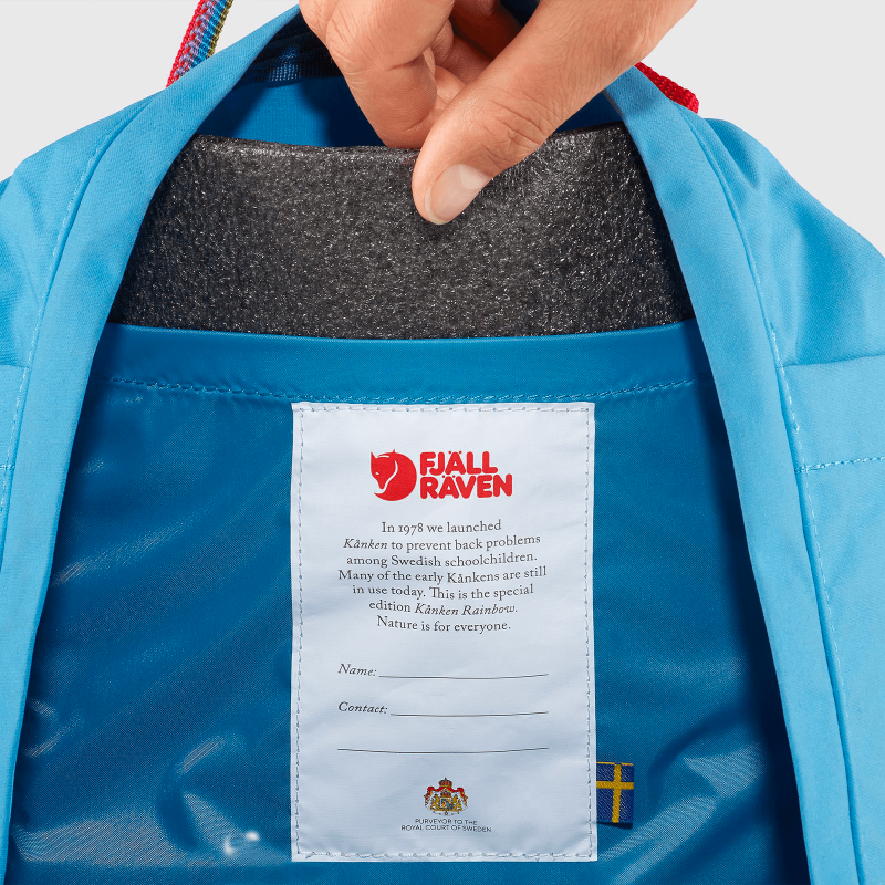 Sac à dos Kanken Rainbow mini 29 cm Ox Red