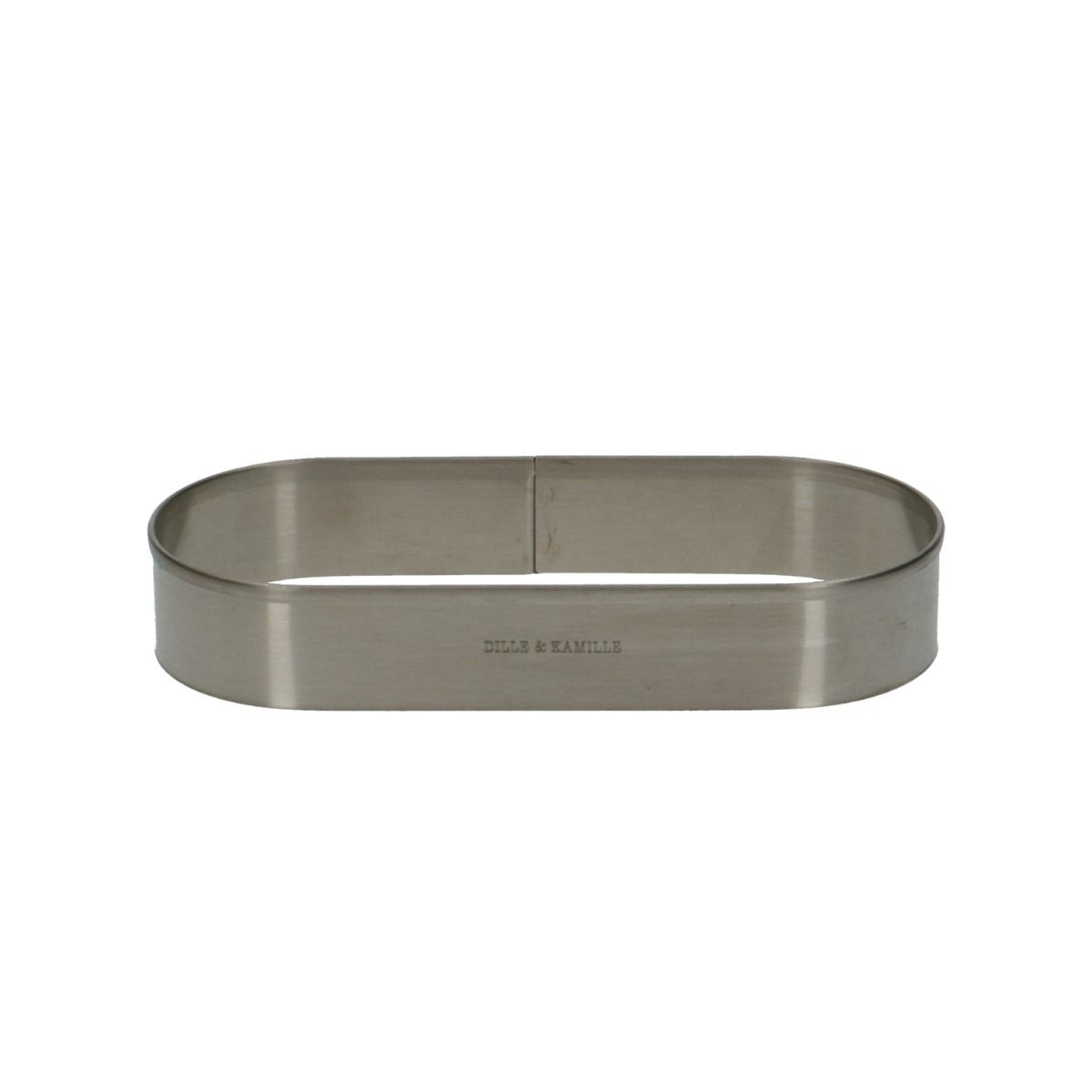 Bakring voor slof, rvs, 12 x 5 cm
