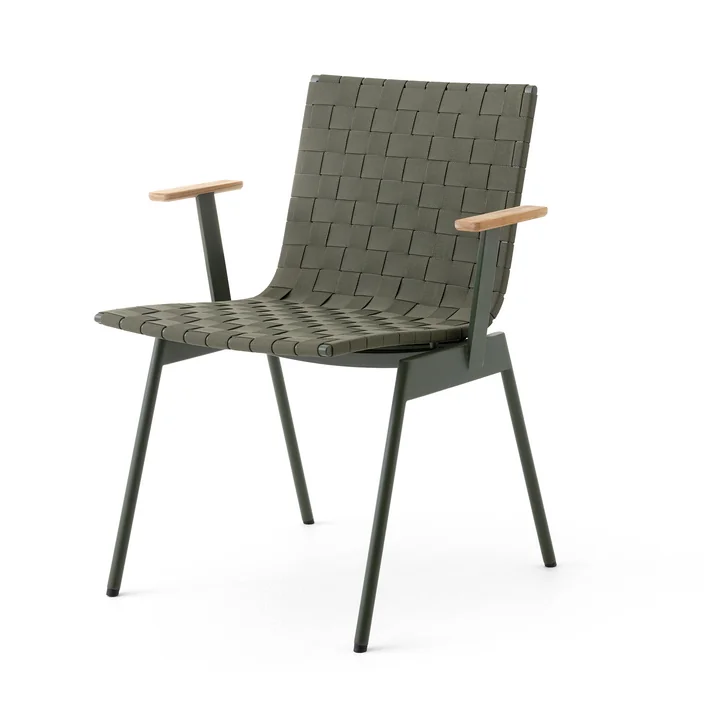 &Tradition - Ville Outdoor AV34 Armlehnstuhl, bronze green
