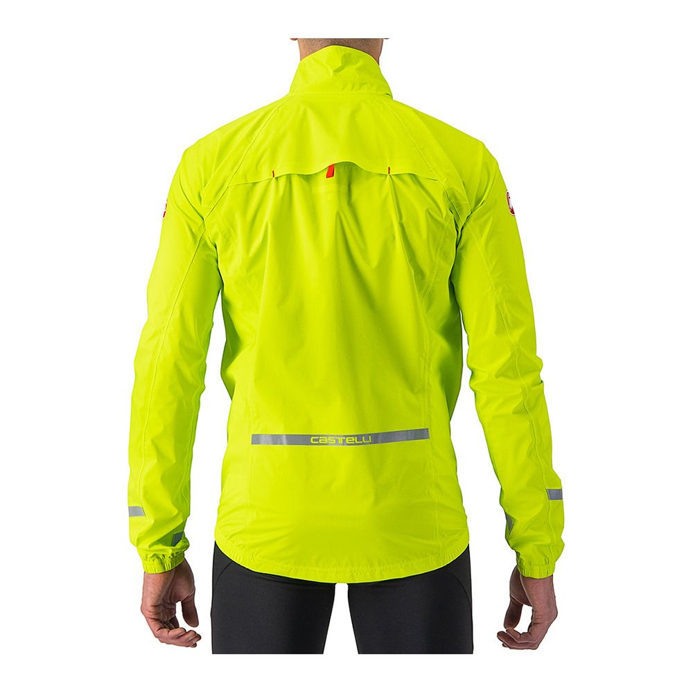 Castelli EMERGENCY 2 RAIN - Veste Homme electric lime