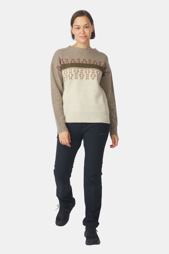 Ayacucho Ayacucho Lugano Jaquard Wool Trui Dames