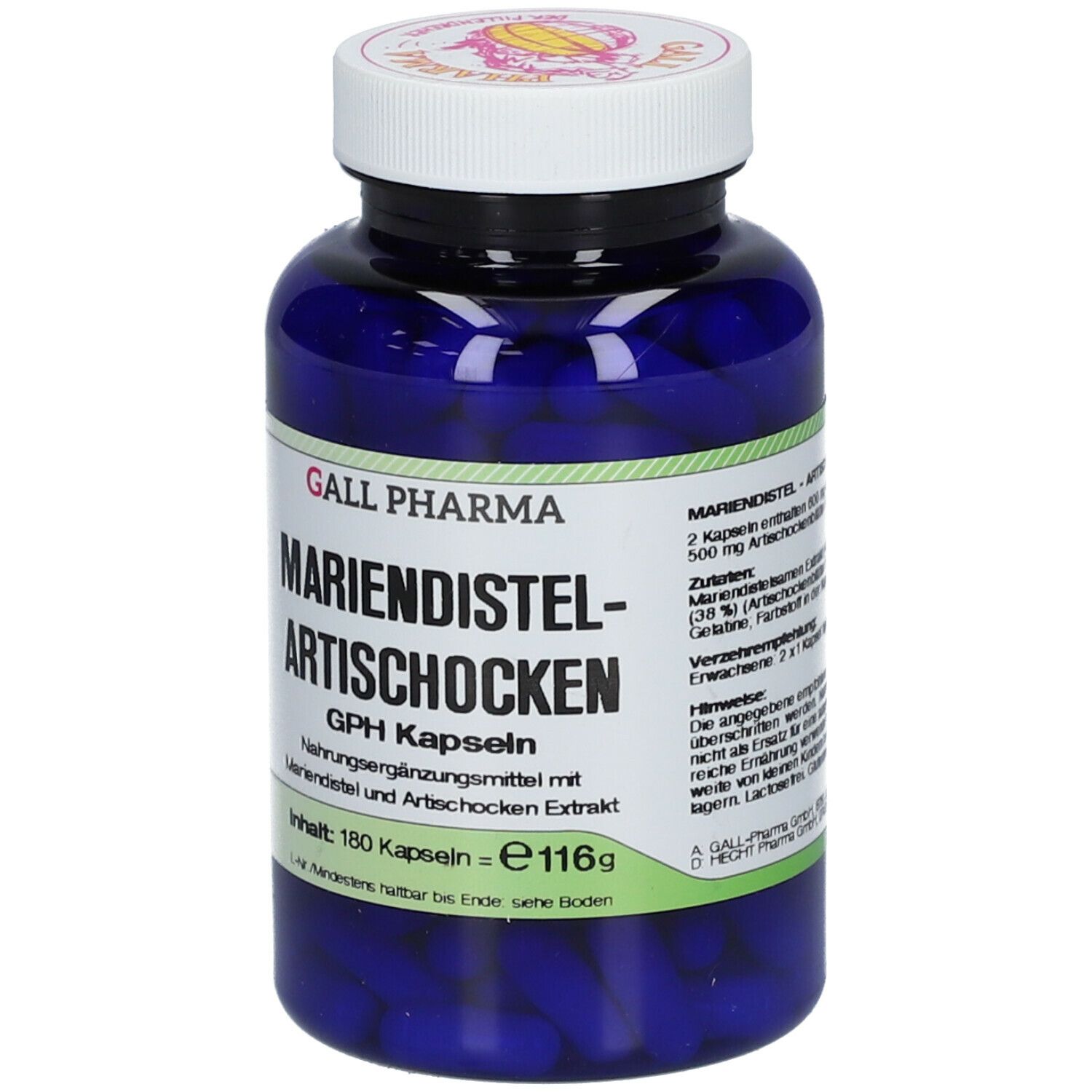 GALL PHARMA Mariendistel-Artischoken GPH Kapseln