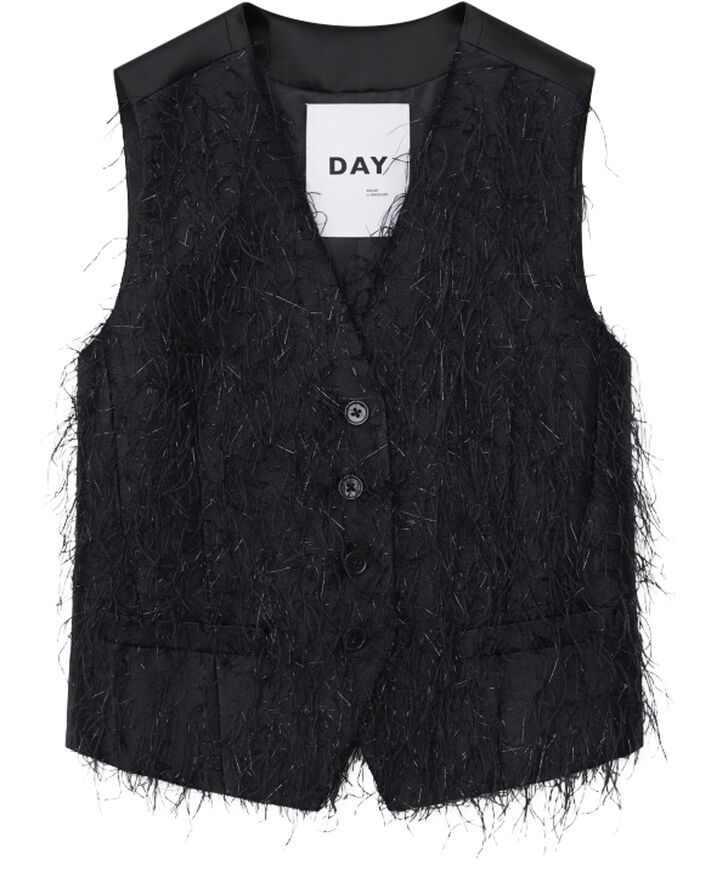 DAY Birger et Mikkelsen Christa - Frayed jacquard RD Black