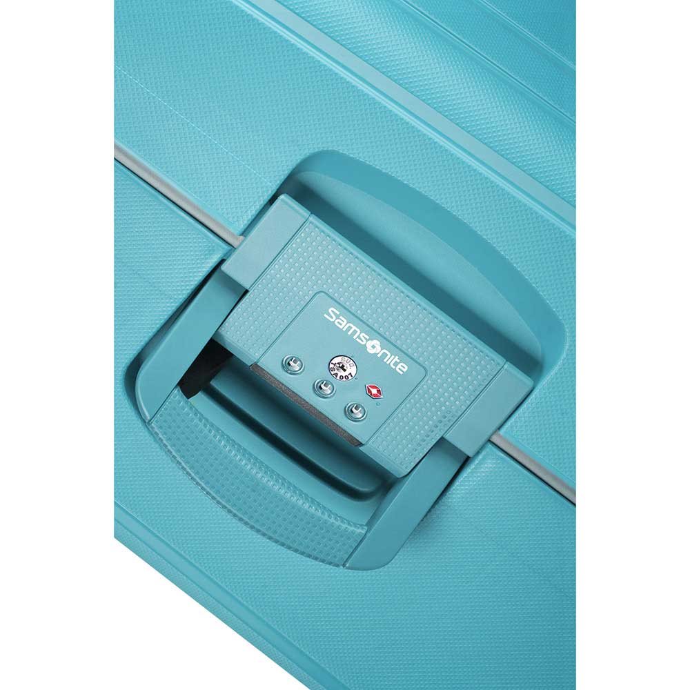 Samsonite S'Cure Spinner 55 aqua blue