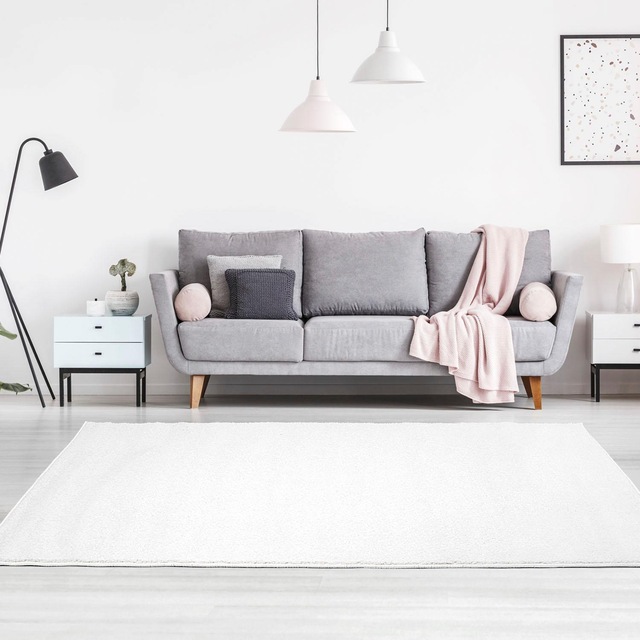 Carpet City Teppich »Moda Soft 2081« rechteckig 11 mm Höhe Kurzflor, Uni-Farben, Weicher Flor