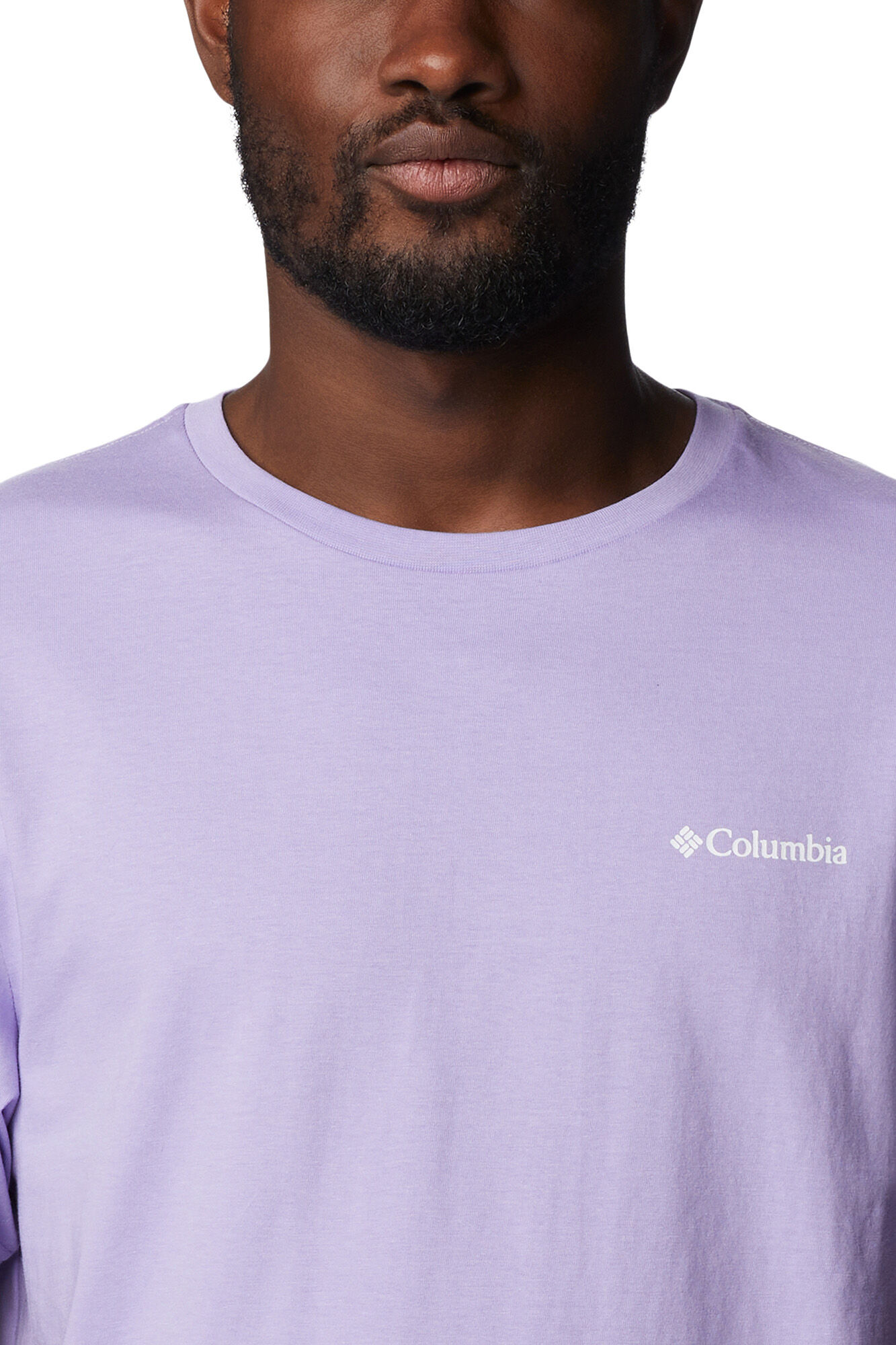 Camiseta masculina de manga curta Columbia North Cascades™ - Roxa