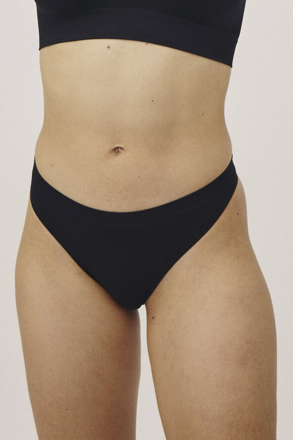 Magasin du Nord Collection Mellanie 5 S Seamless String Black