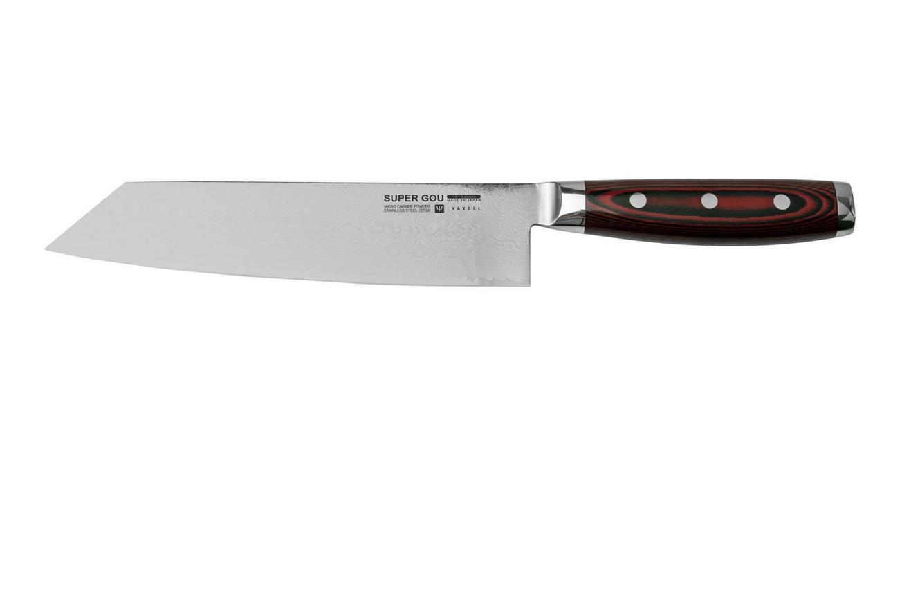 Yaxell Super Gou 37134, 161 laags damaststaal kiritsuke, 20 cm