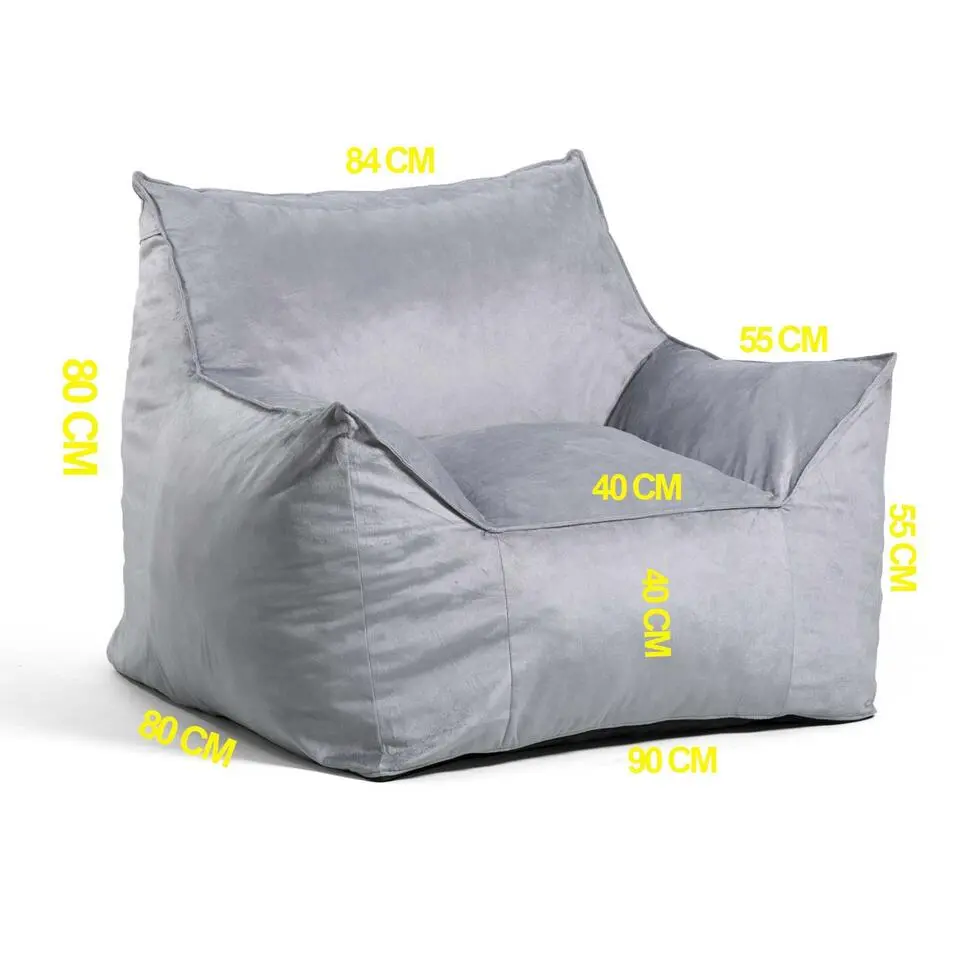 Emob Atelier Del Sofa Poef - Waterdicht piepschuim - Rood