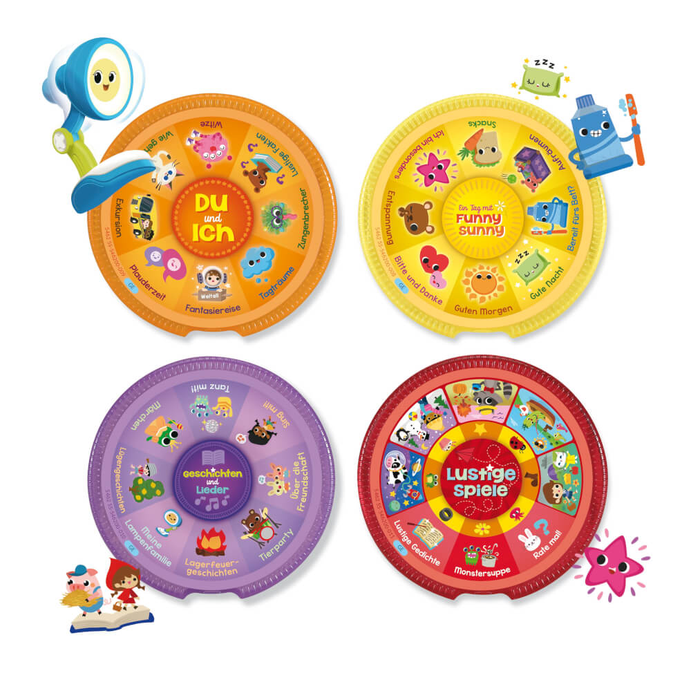 Vtech 80-546204 Funny Sunny, die interaktive Lampen-Freundin