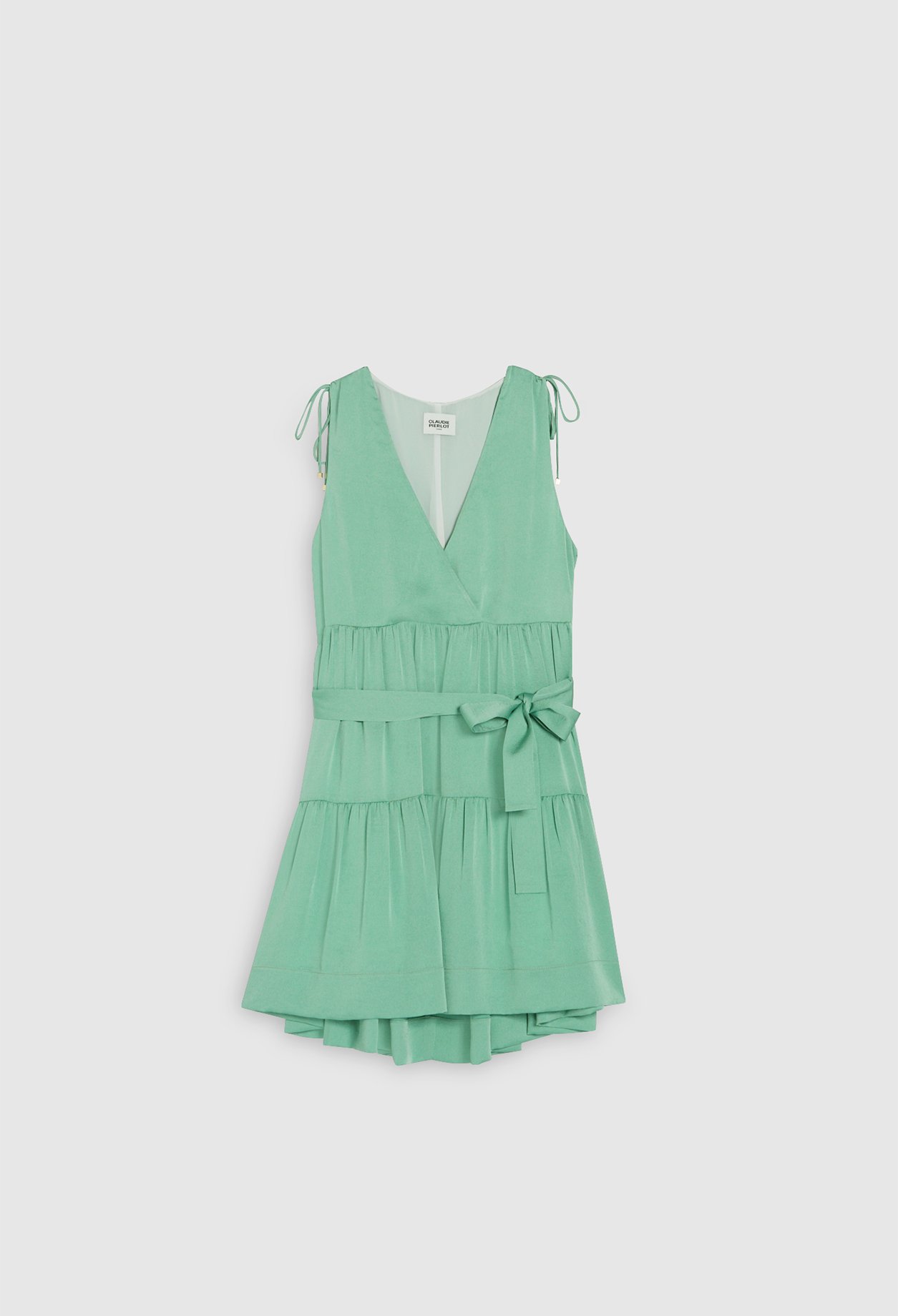 Robe fluide avec ceinture
