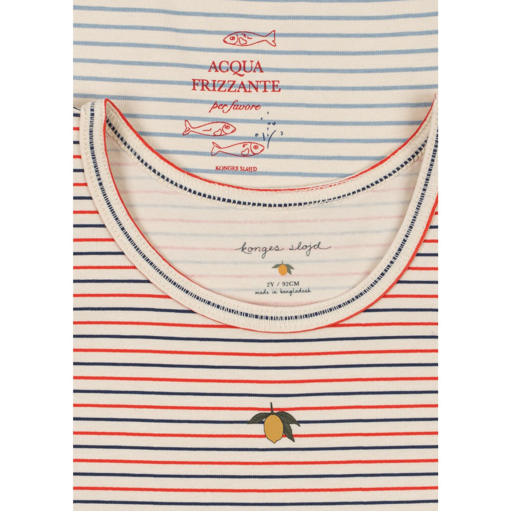 Køb Konges Sløjd Stripe Bluie/Stripe Tricolore Petit Basic 2 Pak Tank Tops Gots