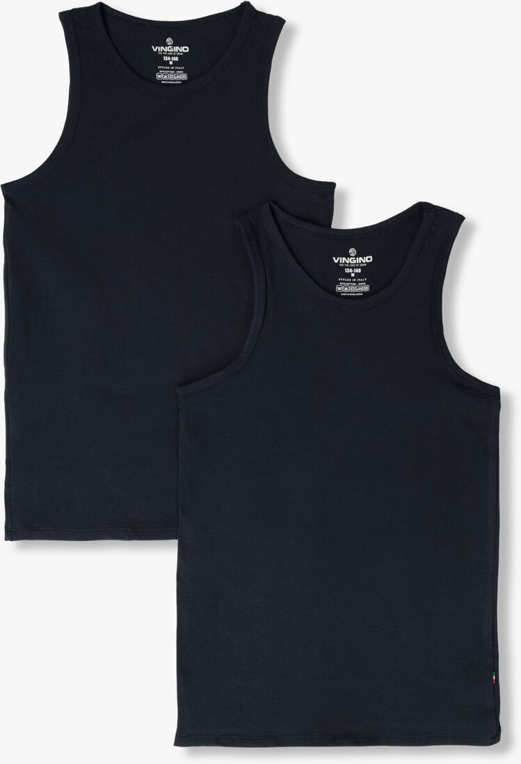 VINGINO donkerblauwe vingino  boys tank (2-pack)