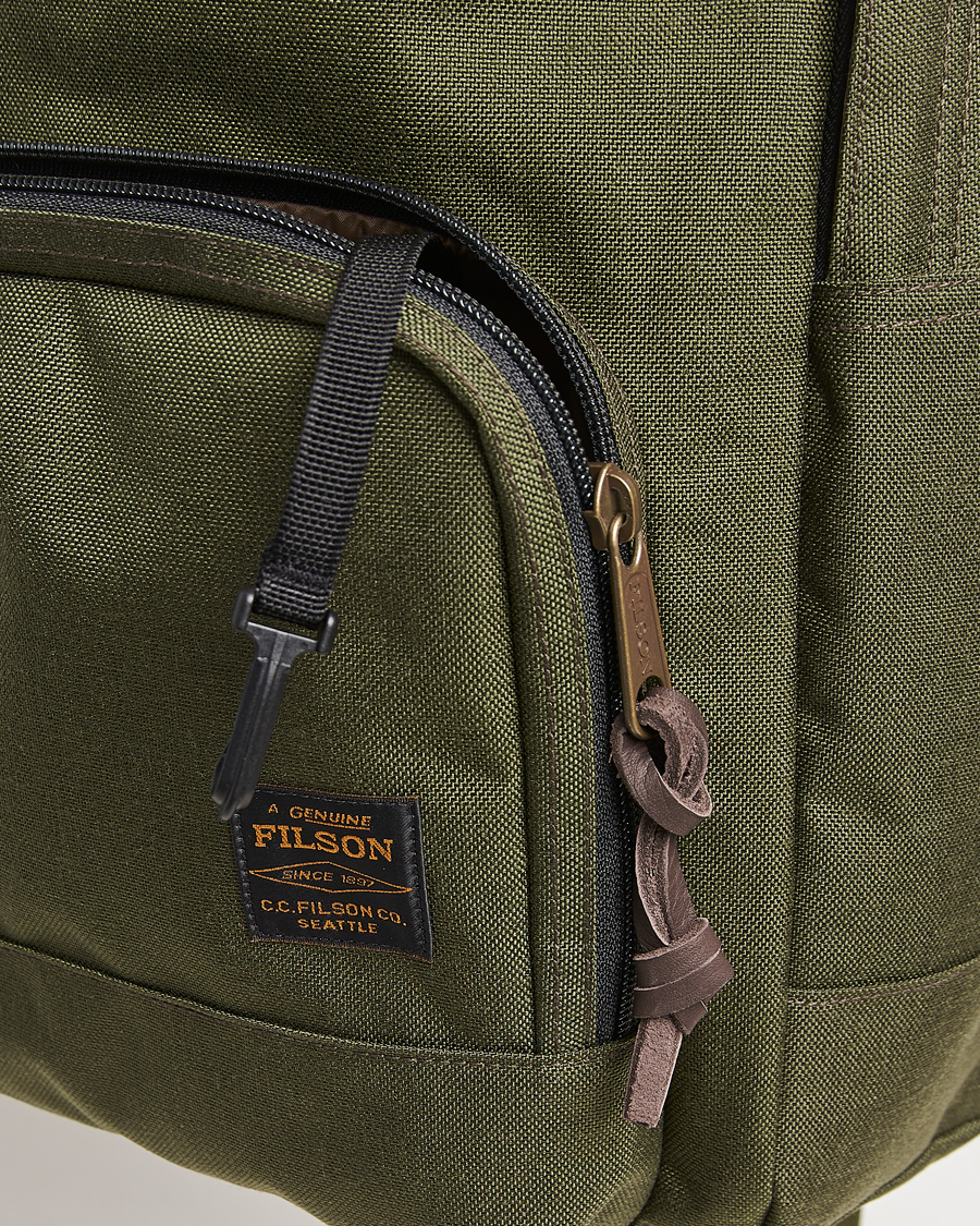 Filson Dryden Cordura Nylon Backpack Otter Green