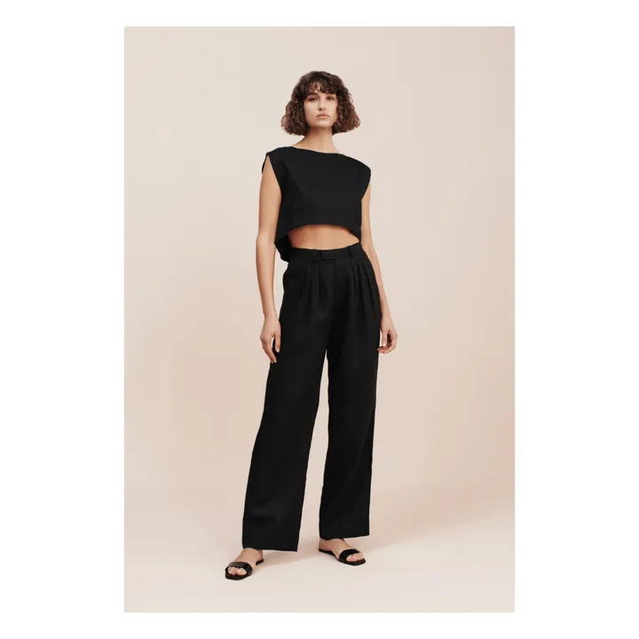 Posse Pantalon Louis Lin | Noir