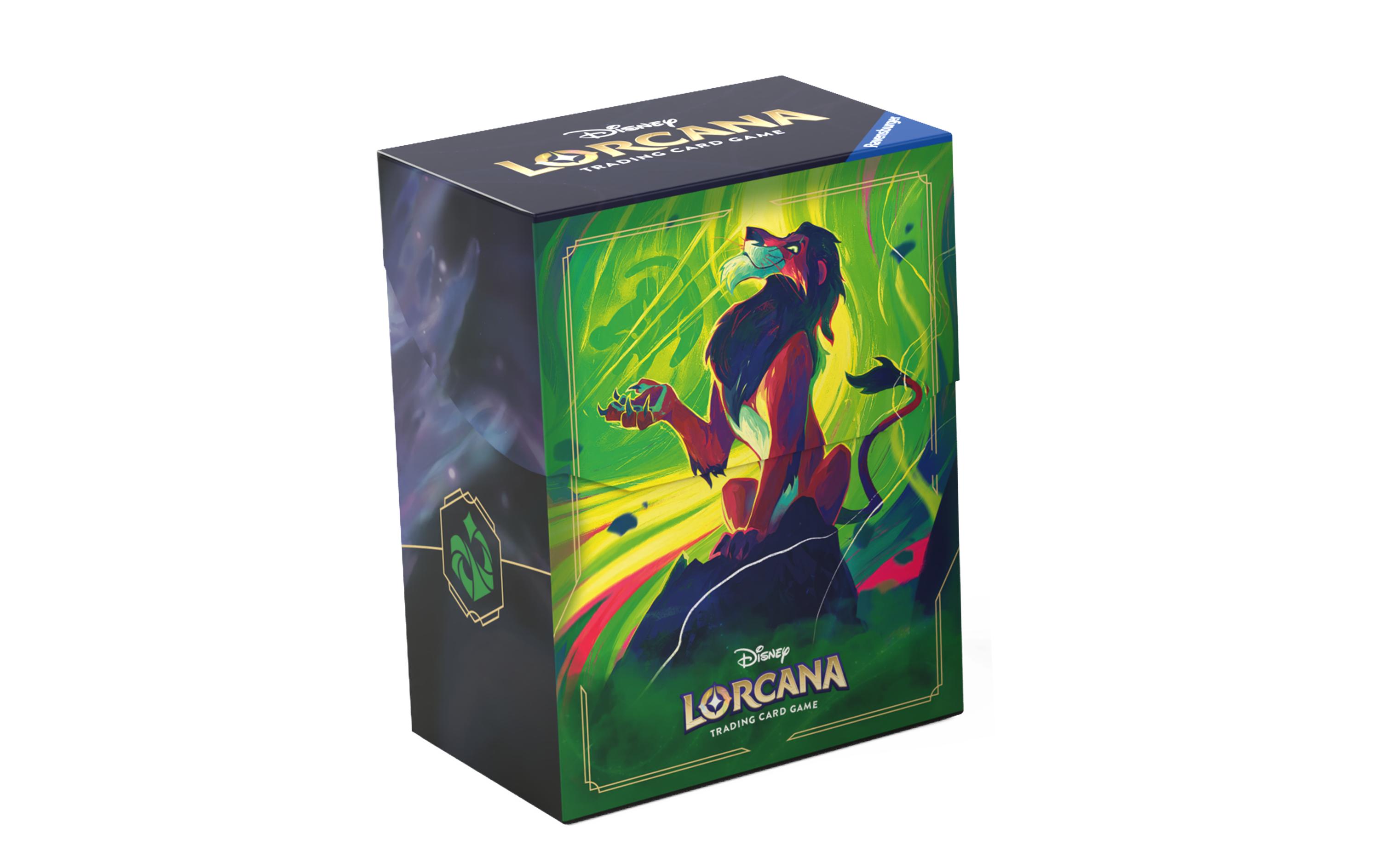 Kartenbox Disney Lorcana: ScarZum Schutz von Sammelkartendecks