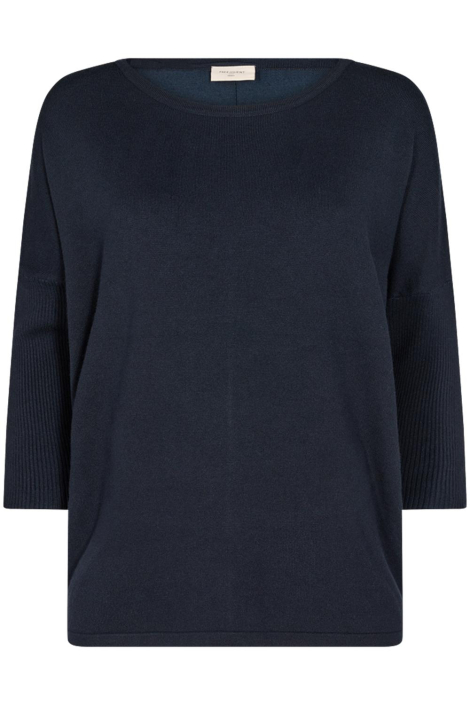 Freequent blauwe dames trui