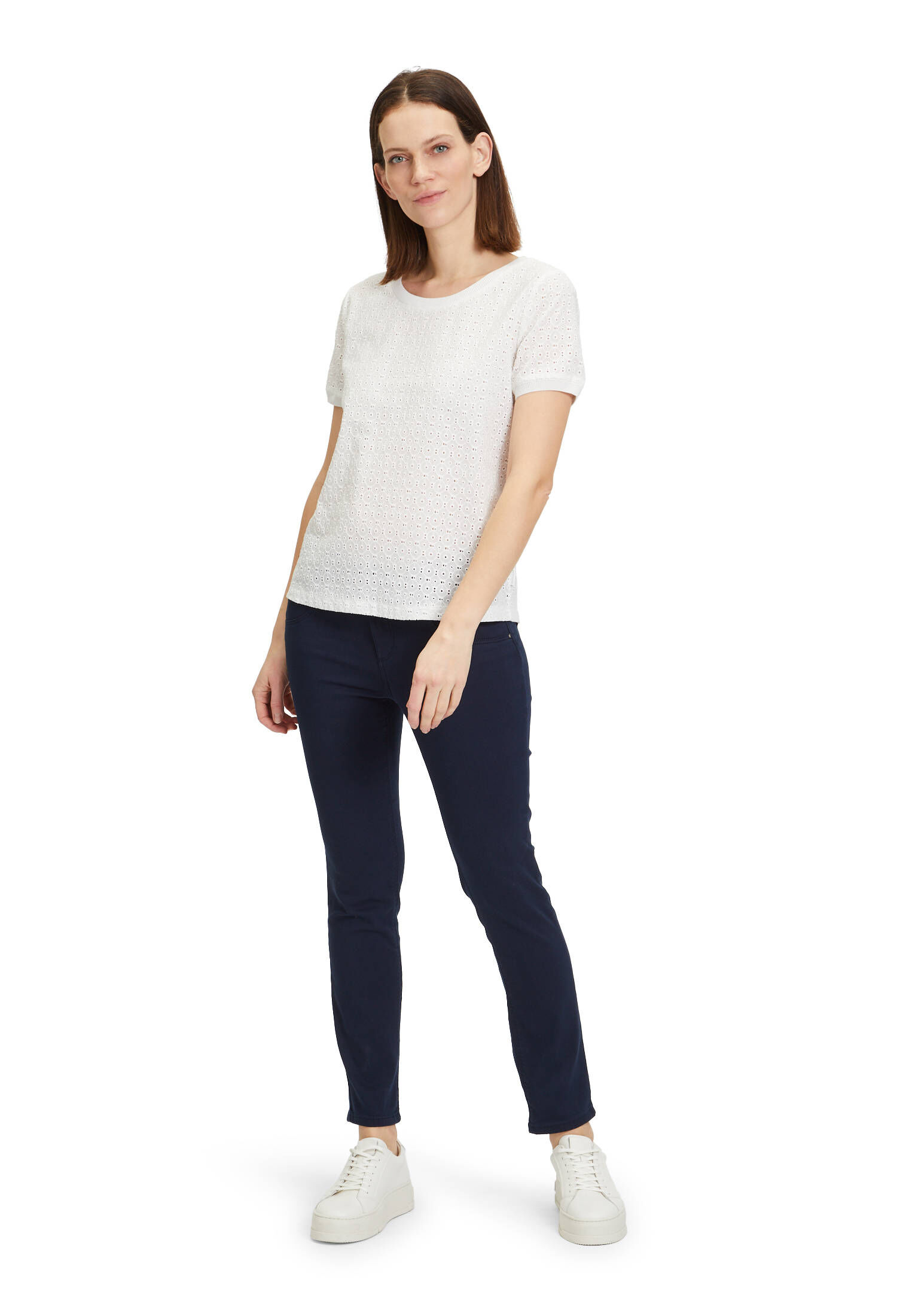 Betty & Co| Damen Blusenshirt mit Spitze