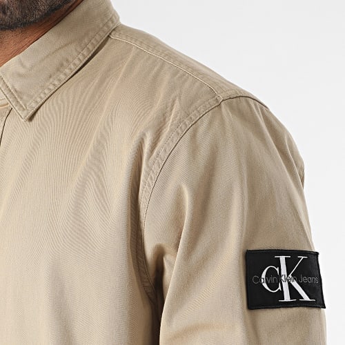 Surchemise Monologo Badge Relax 3255 Beige