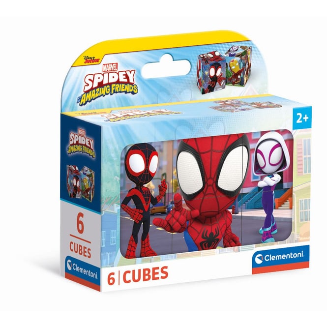 Spidey und seine Superfreunde - Würfelpuzzle - 6 Teile