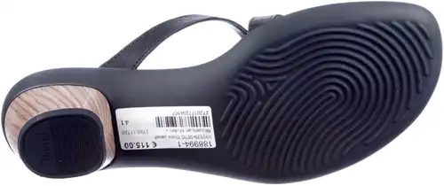 000535-0010 Think zwart - maat 37 slipper zwart - maat 37 Calandschoen