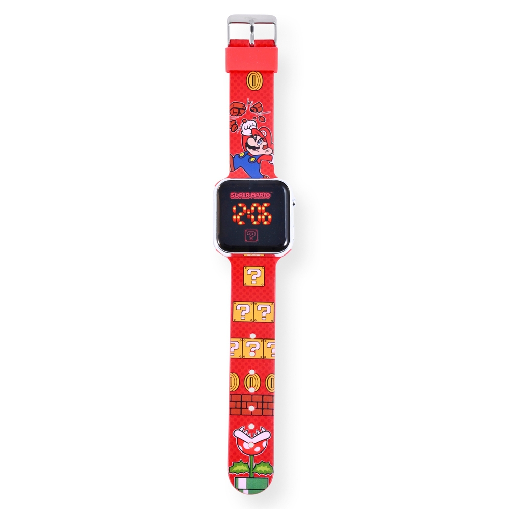 Super Mario Kinder-LED-Uhr