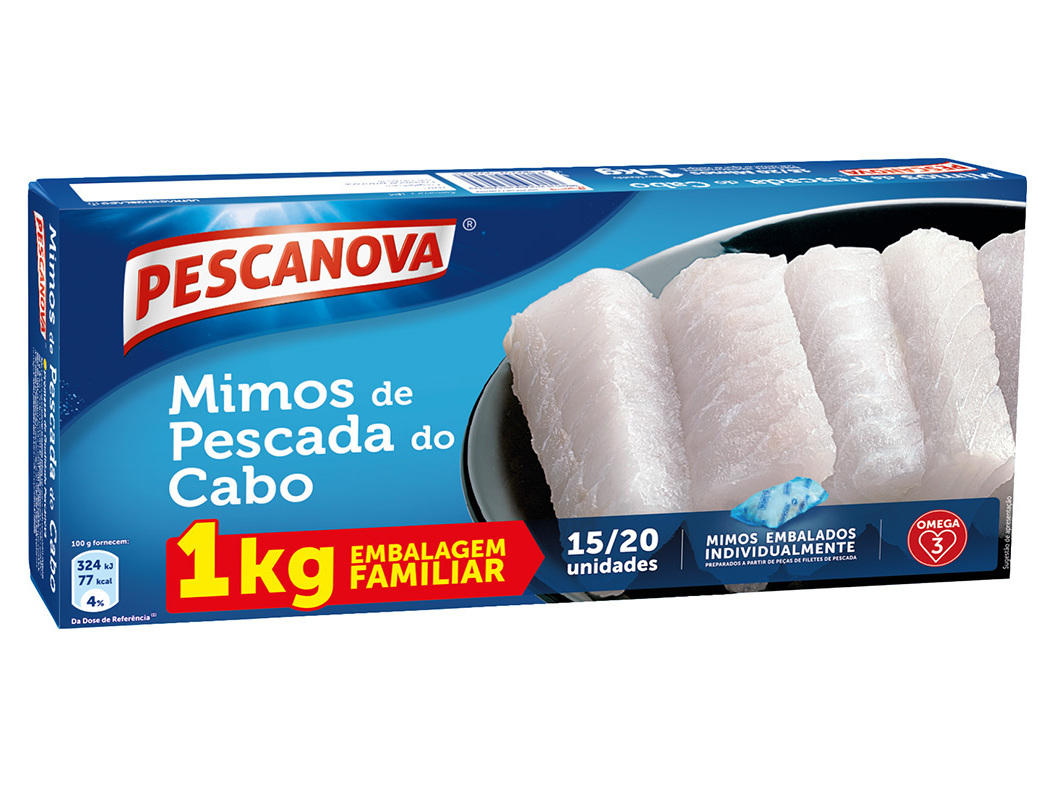 MIMOS PESCANOVA DE PESCADA DO CABO 1000G