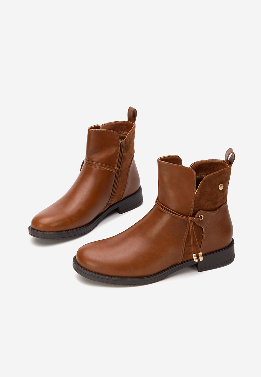 Bottines femme chameau Melisara