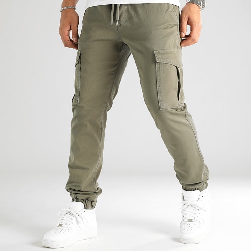 Pantalon Cargo Regular Fit 2473 Vert Kaki