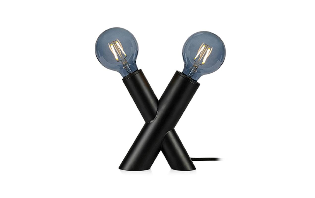 Tischleuchte Simul, E27+E14, max. 40W, SchwarzTischlampe