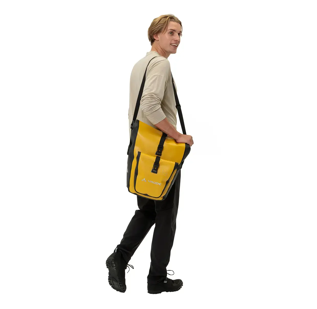 VAUDE Aqua Back Plus Recycled Fietstassen Geel