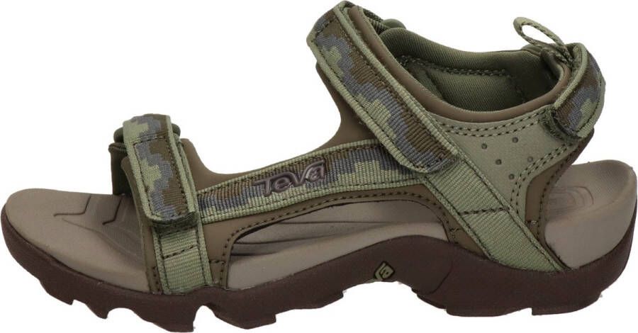 Teva Tanza Children Sandaal Junior Donkergroen