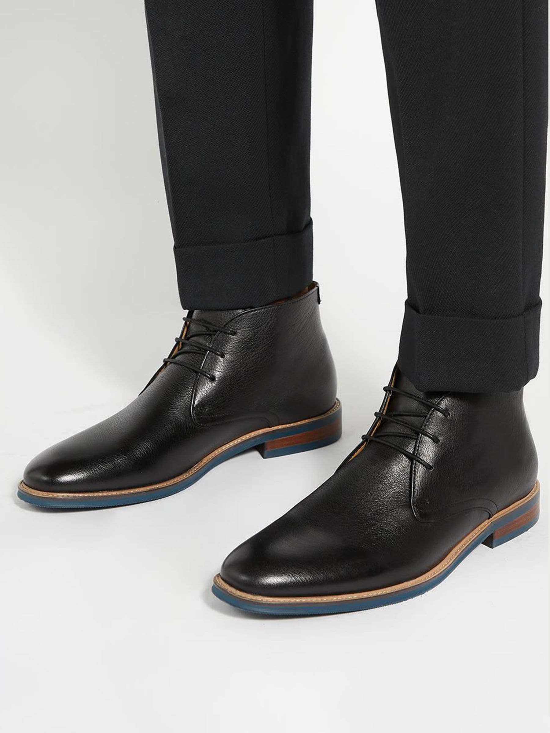 Zwart - Dune London Millers Chukka Boots met Comfortzool
