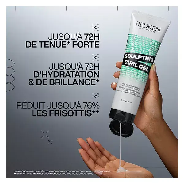 Gel Definidor Redken Hybrid Curl Stylers para Cabelos Cacheados