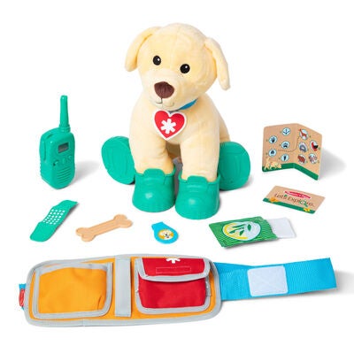 Melissa & Doug Let’s Explore Redningshund Med Tilbehør
