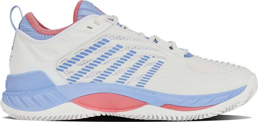 K-Swiss Hypercourt Supreme 2 Padelschoenen Wit Vrouw