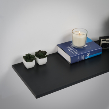 Meubelpaneel zwart ABS 240x30 cm 18 mm