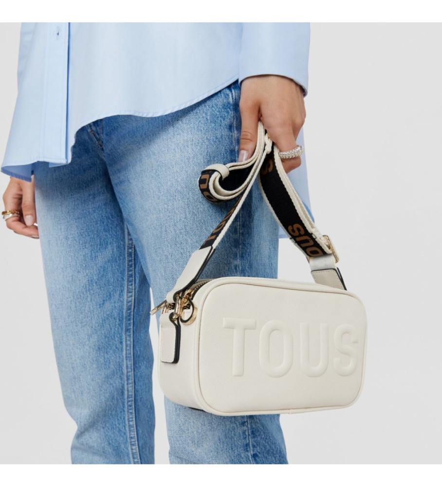 Bolsa Tous Reporter Crossbody Bege