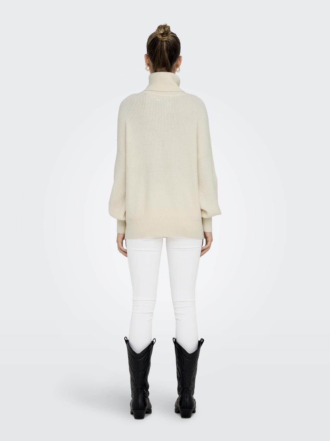 ONLKATIA Strickpullover Whitecap Gray