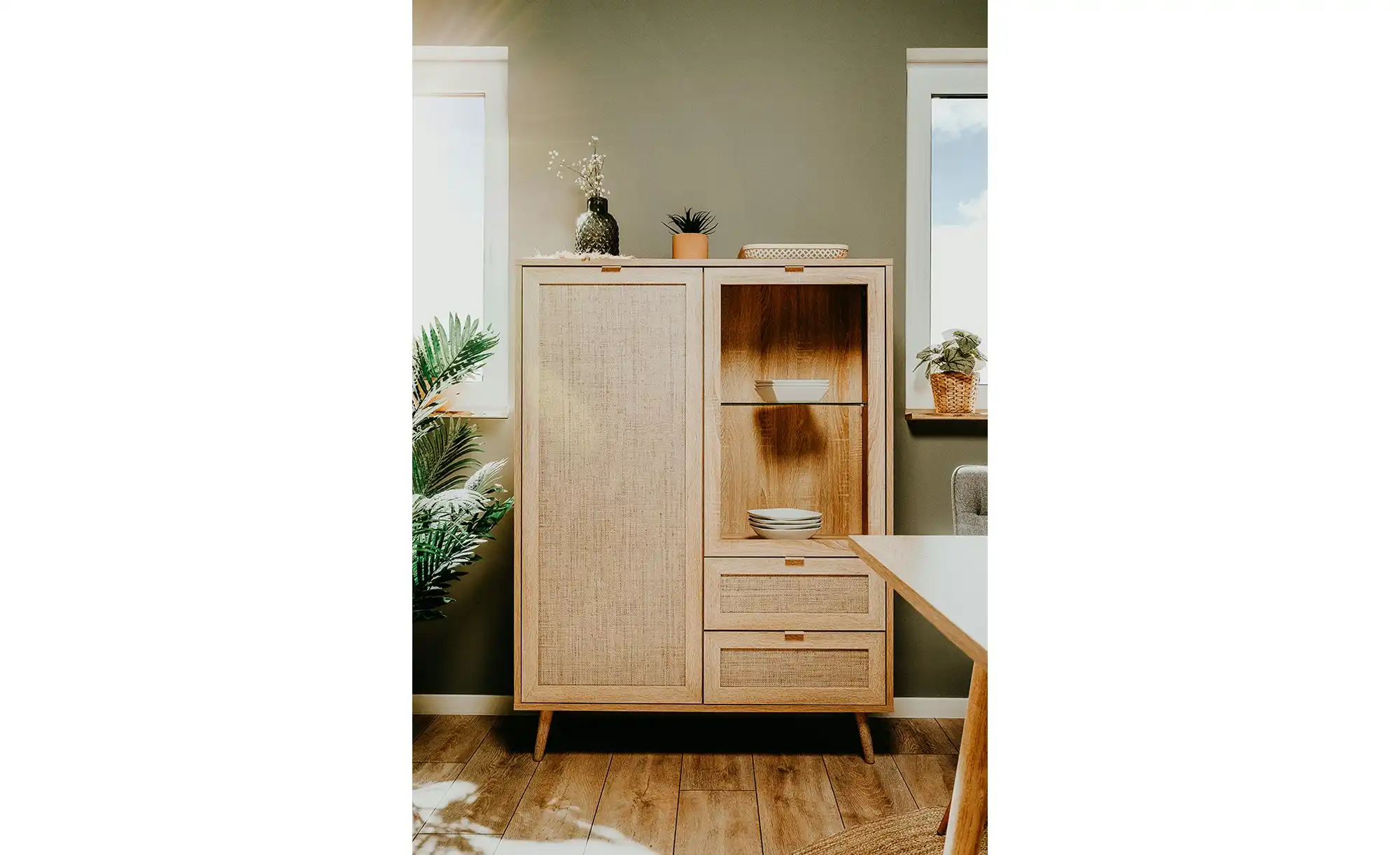 Highboard Rafia