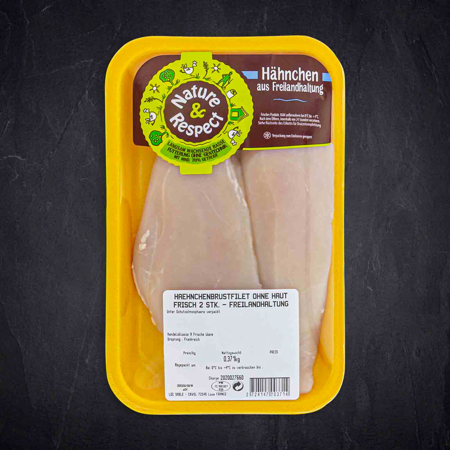 Hähnchenbrustfilet ohne Haut