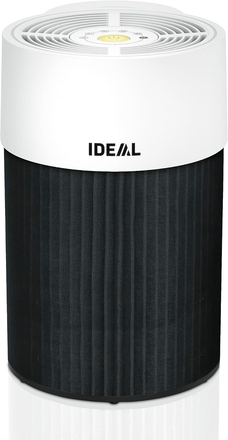 IDEAL - Luftreiniger AP30 PRO bis 40m² | Made in Germany | 99,99% Filterleistung HEPA Filter & Aktivkohlefilter | CADR 301 m³/h, gegen Allergene, Pollen, Bakterien, Zigarettenrauch, etc.