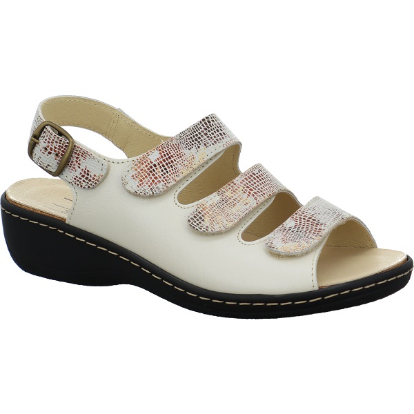 Perlato/Flor/Flor/Flor (3509.2/Wechselfussbett 9909) /0416 beig/beig/beig/be