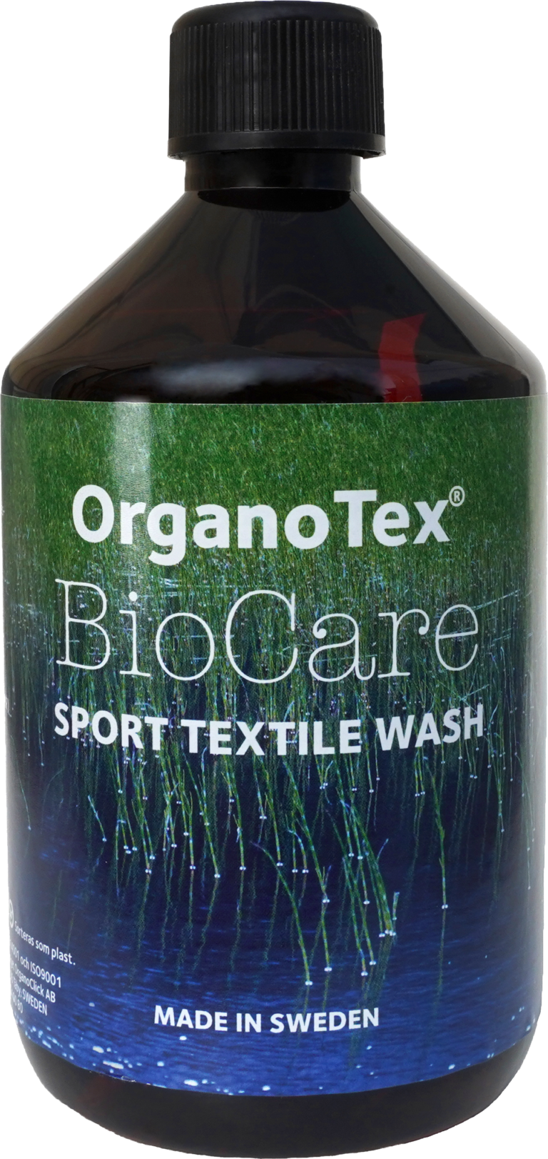 OrganoTex BioCare Sport Textile Wash 500ml Utmerket å bruke før impregnering på nytt
