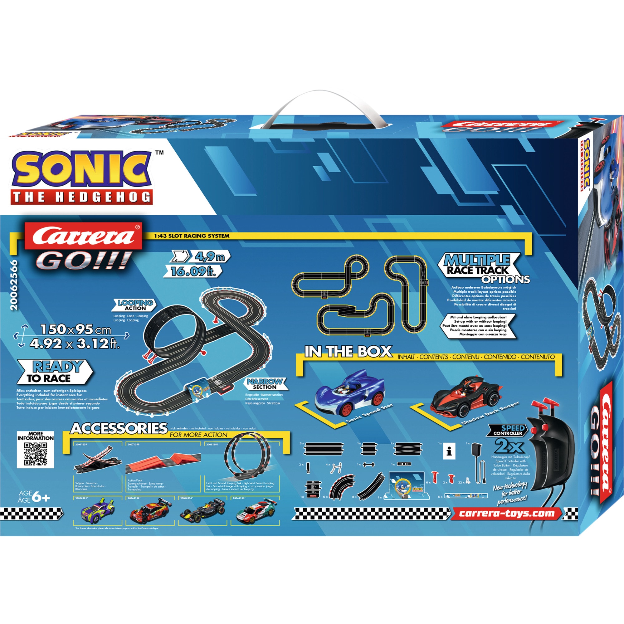 Carrera Rennbahn GO!!! Sonic the Hedgehog 4.9