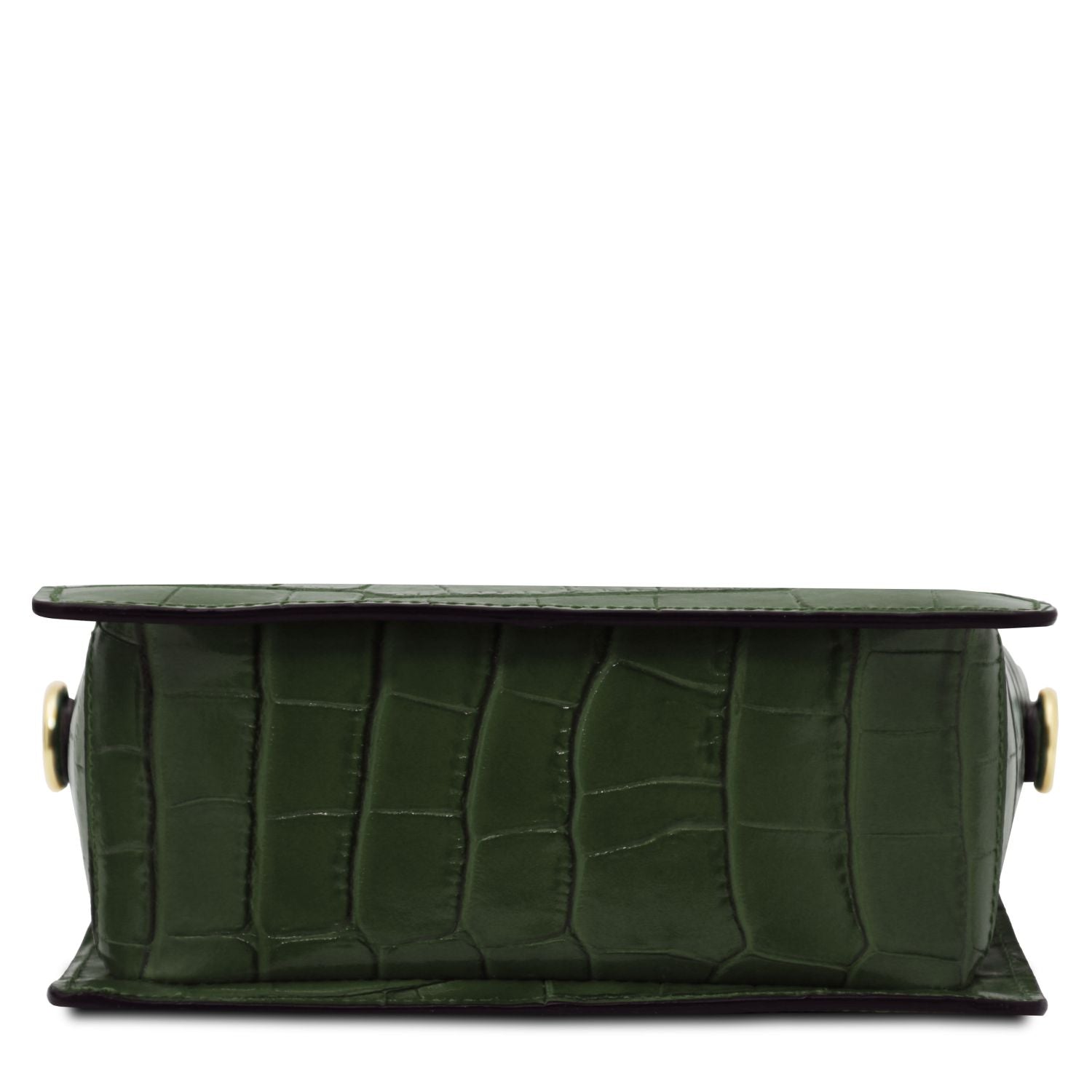 TL142503 – Croque – Croc print leren Handtas