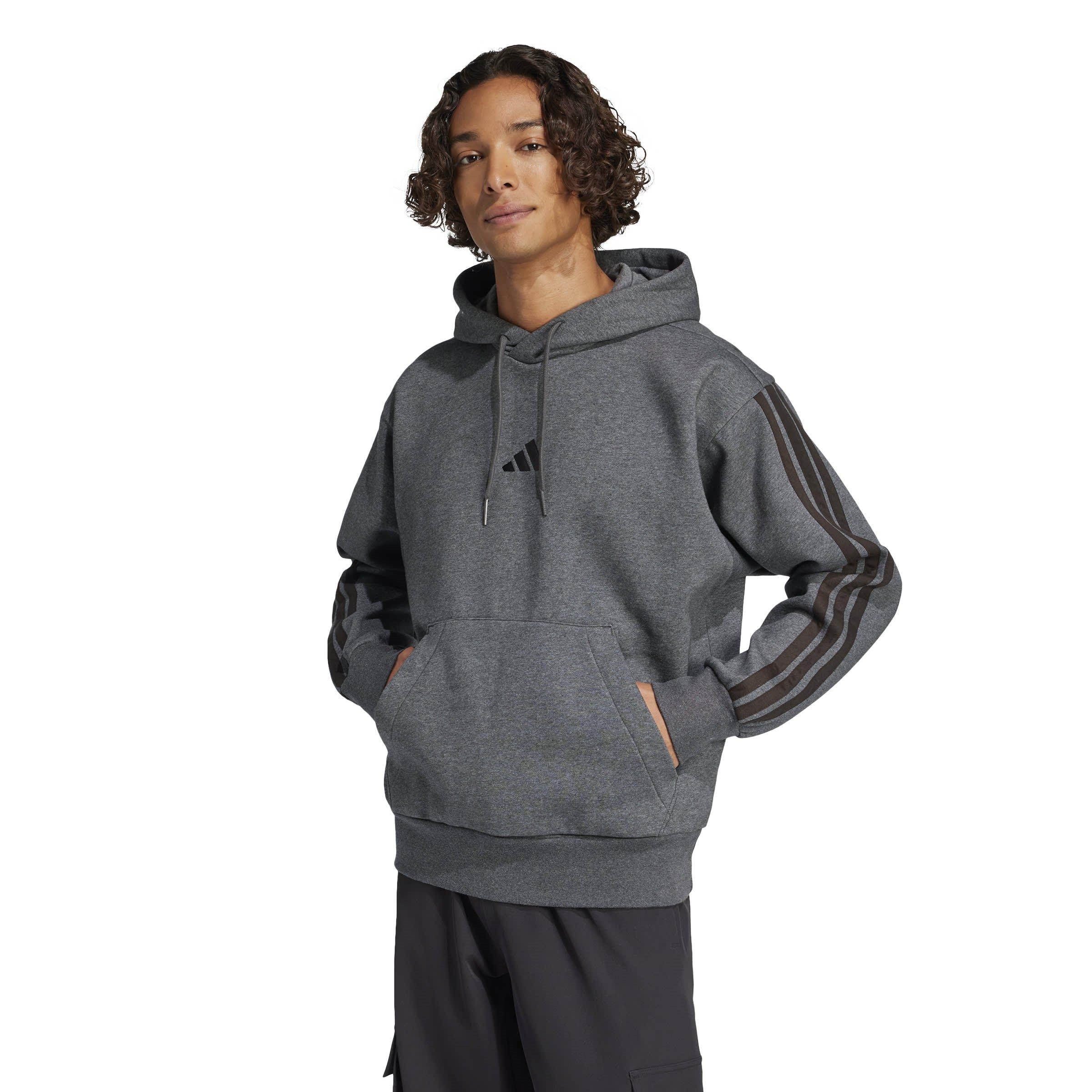 adidas Essentials Fleece 3-Stripes Hoodie Mens