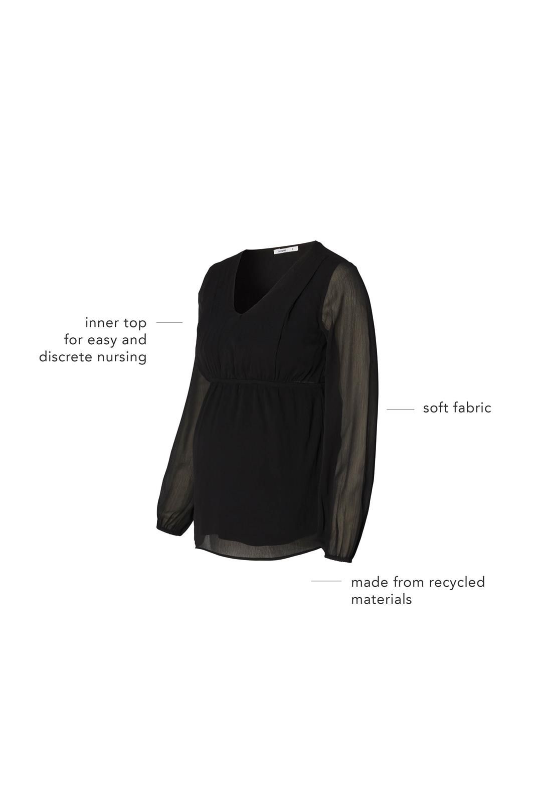 Noppies Maternity Blouse Pargas - Black